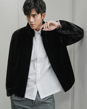 Mens Mink Fur Jacket