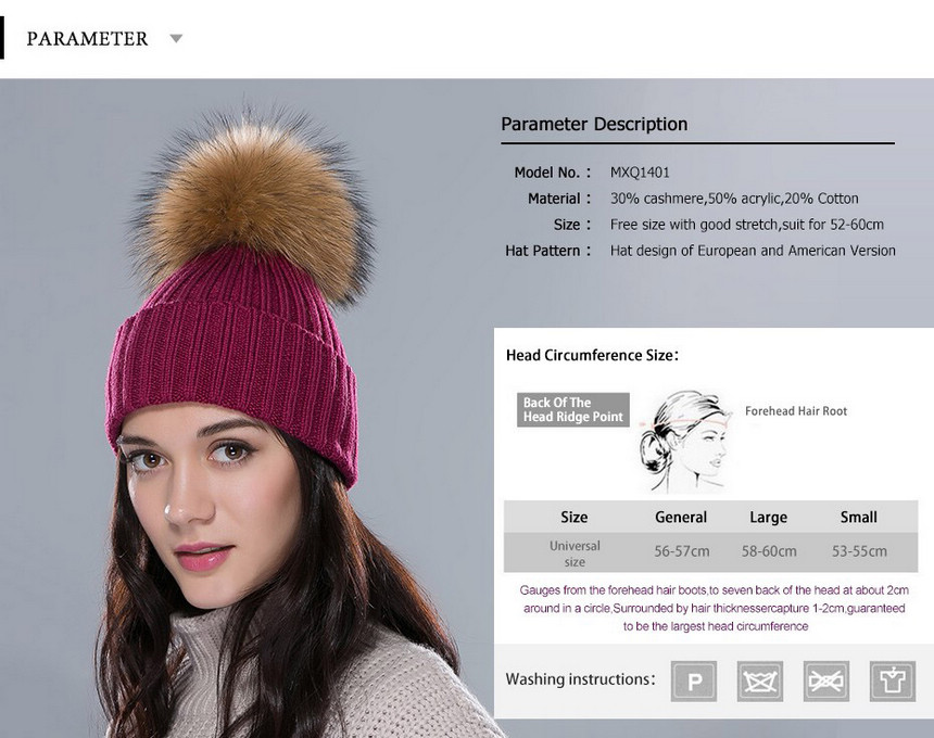 vintage fur pom pom bobble hats