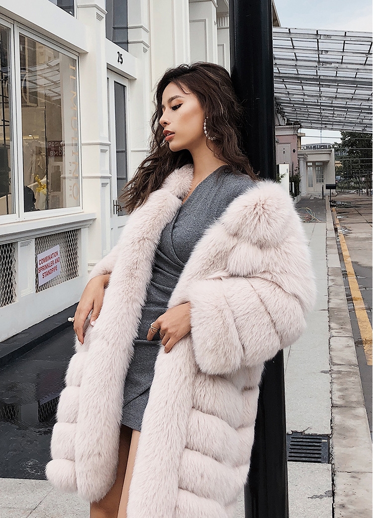 Fox Fur Coat 266 Details 11