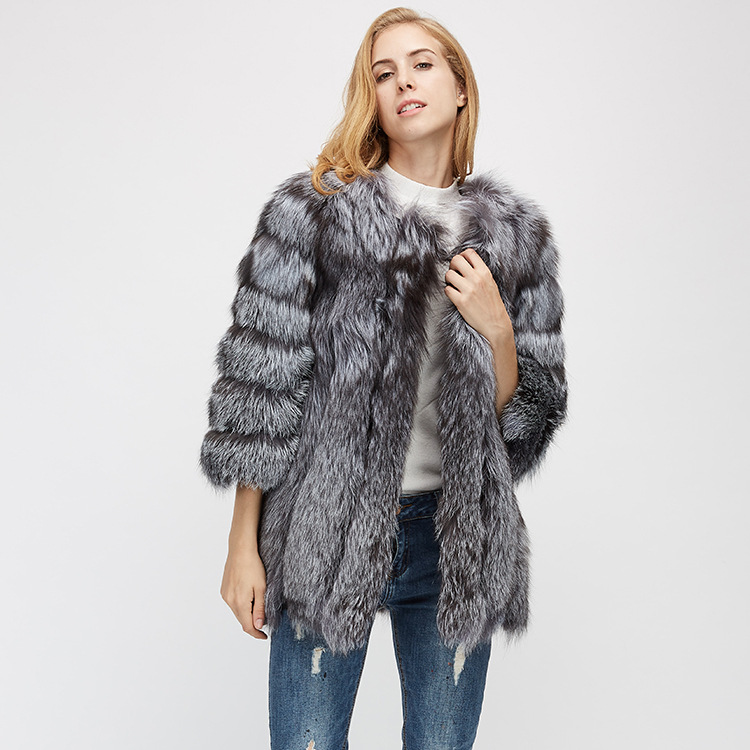 Fox Fur Coat 967 Details 10