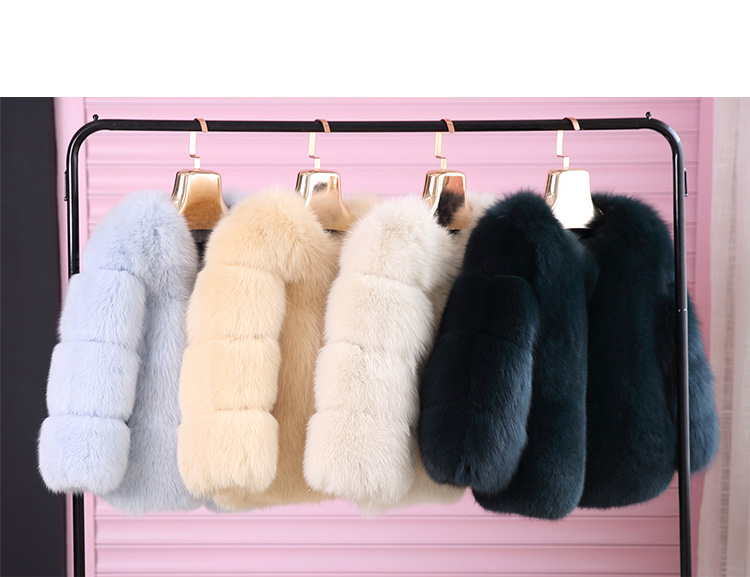 Fox Fur Jacket 987 details 1