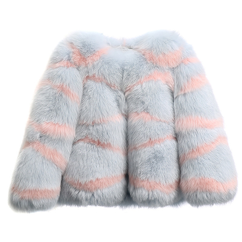 Fox Fur Jacket 989 details 5