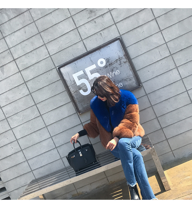 Cropped Fox Fur Jacket 999 Details 6